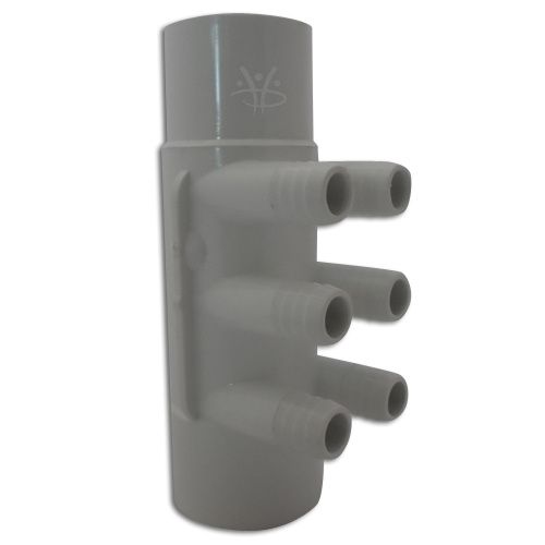 6 Way Manifold Barb SxSPG