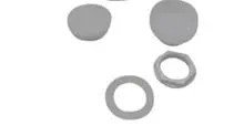 Triangle Light Lens/nut/gasket Only