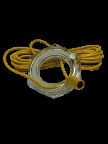 DC Led Light Ring 1in Div/on Off Yellow