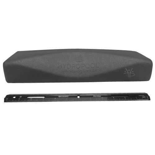 Slide in Tubular Pilllow Charcoal