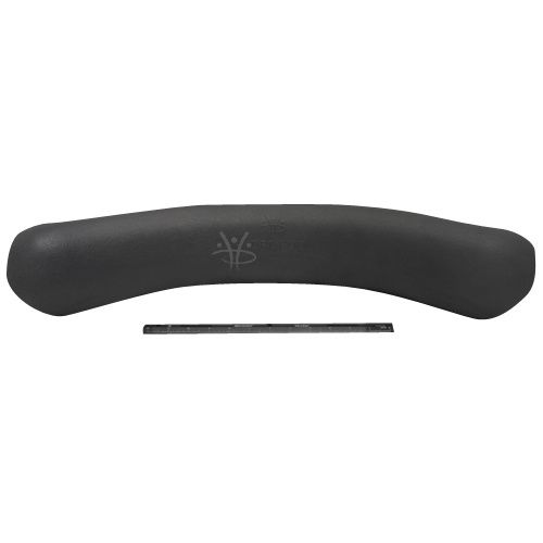 Big Wrap Pillow Slide in Charcoal