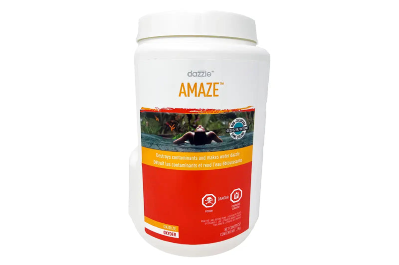 Dazzle Amaze – 950g Chlorine-Free Shock for Pools and Spas