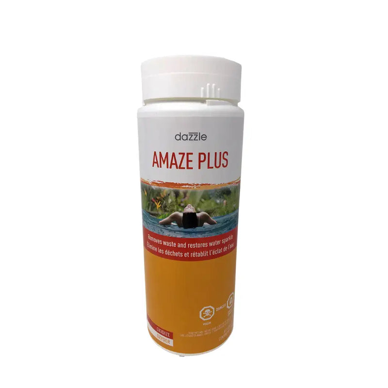 Dazzle Amaze Plus – 850g Multi-Purpose Oxidizer with Clarifier for Pools and Spas