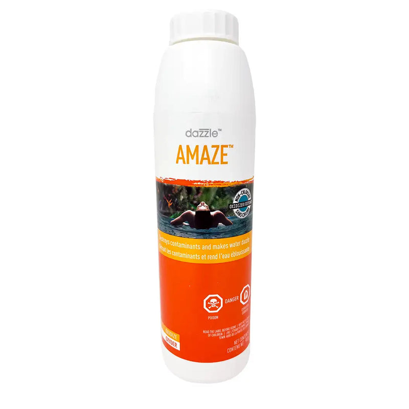 Dazzle Amaze – 950g Chlorine-Free Shock for Pools and Spas