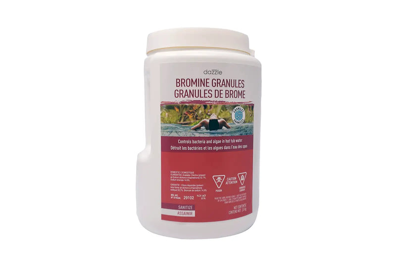 Dazzle Bromine Granules – 750g Spa Sanitizer for Clean, Clear Water