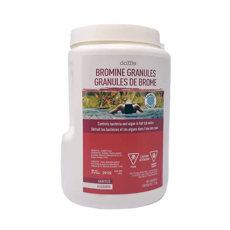 Dazzle Bromine Granules – 750g Spa Sanitizer for Clean, Clear Water