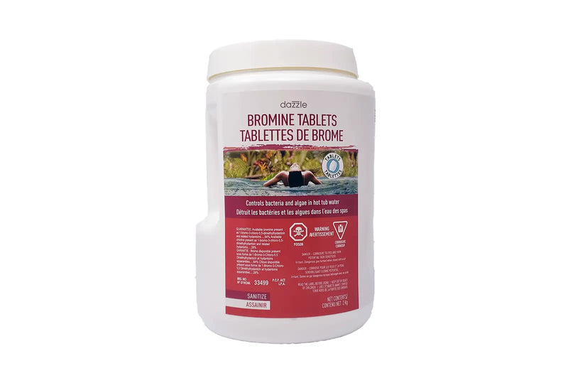 Dazzle™ Bromine Tablets – Long-Lasting, Low-Odour Sanitizer