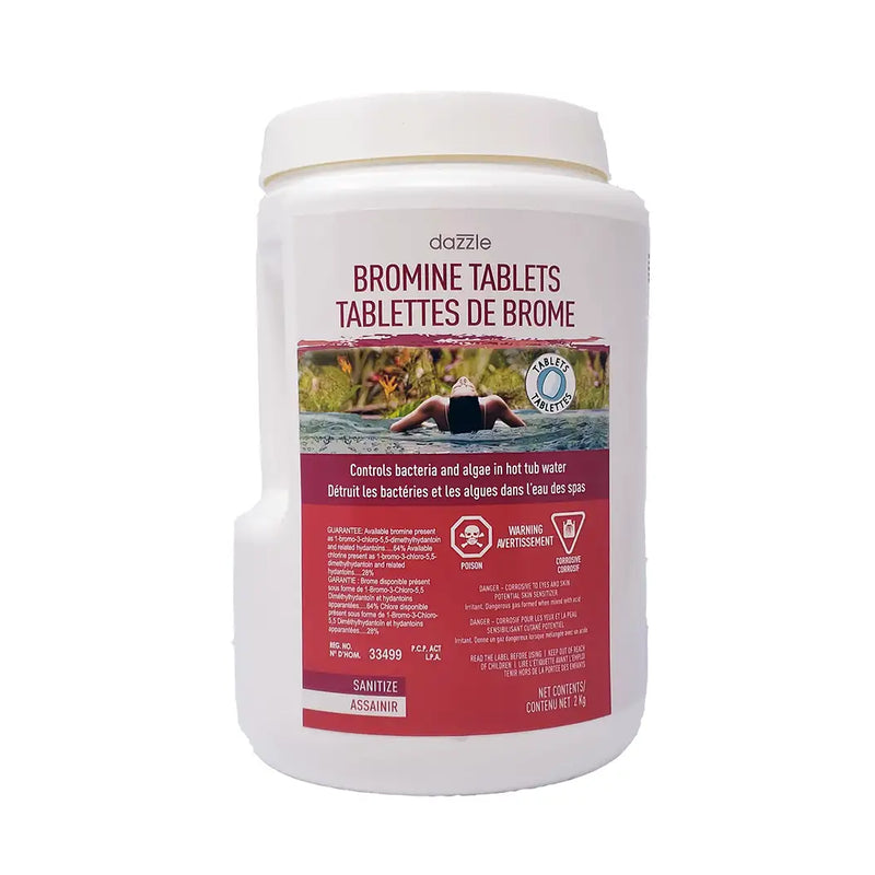 Dazzle™ Bromine Tablets – Long-Lasting, Low-Odour Sanitizer