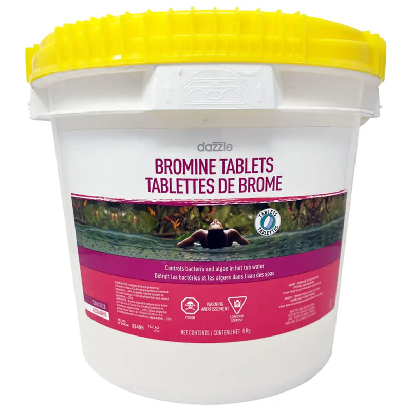 Dazzle™ Bromine Tablets – Long-Lasting, Low-Odour Sanitizer