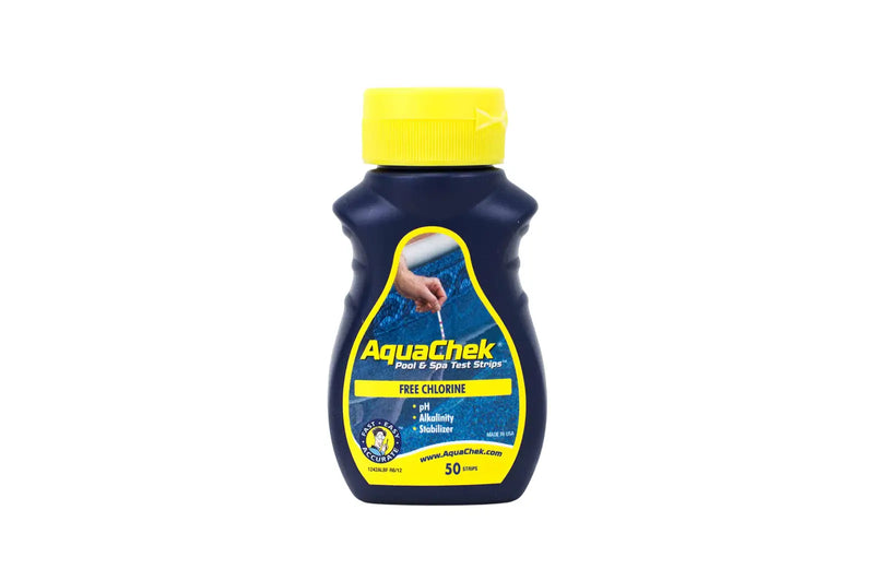 AquaChek Pool & Spa Chlorine Test Strips – 4-in-1 Water Testing Made Easy